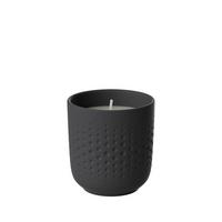 DUFTKERZE PERLE ADVENTURE Manufacture Collier Noir schwarz ø 8,5 x 9 cm - Schwarz, Naturmaterialien/Keramik (9cm) - Villeroy & Boch