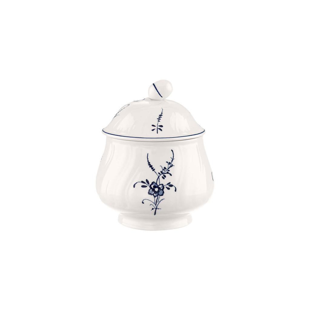 ZUCKERDOSE Vieux Luxembourg weiß-blau 270 ml - Blau/Weiß, Keramik (9.5/11.6cm) - Villeroy & Boch