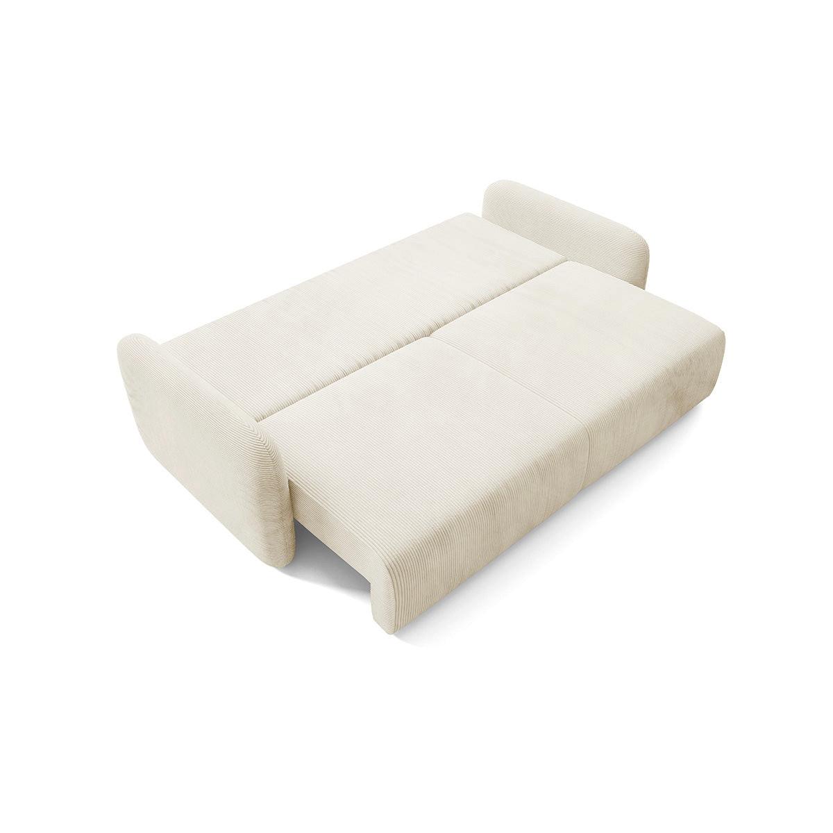 SOFA Dora 3 Sitzplätze Beige - Beige, Holz (233/92/110cm) - Petits-meubles