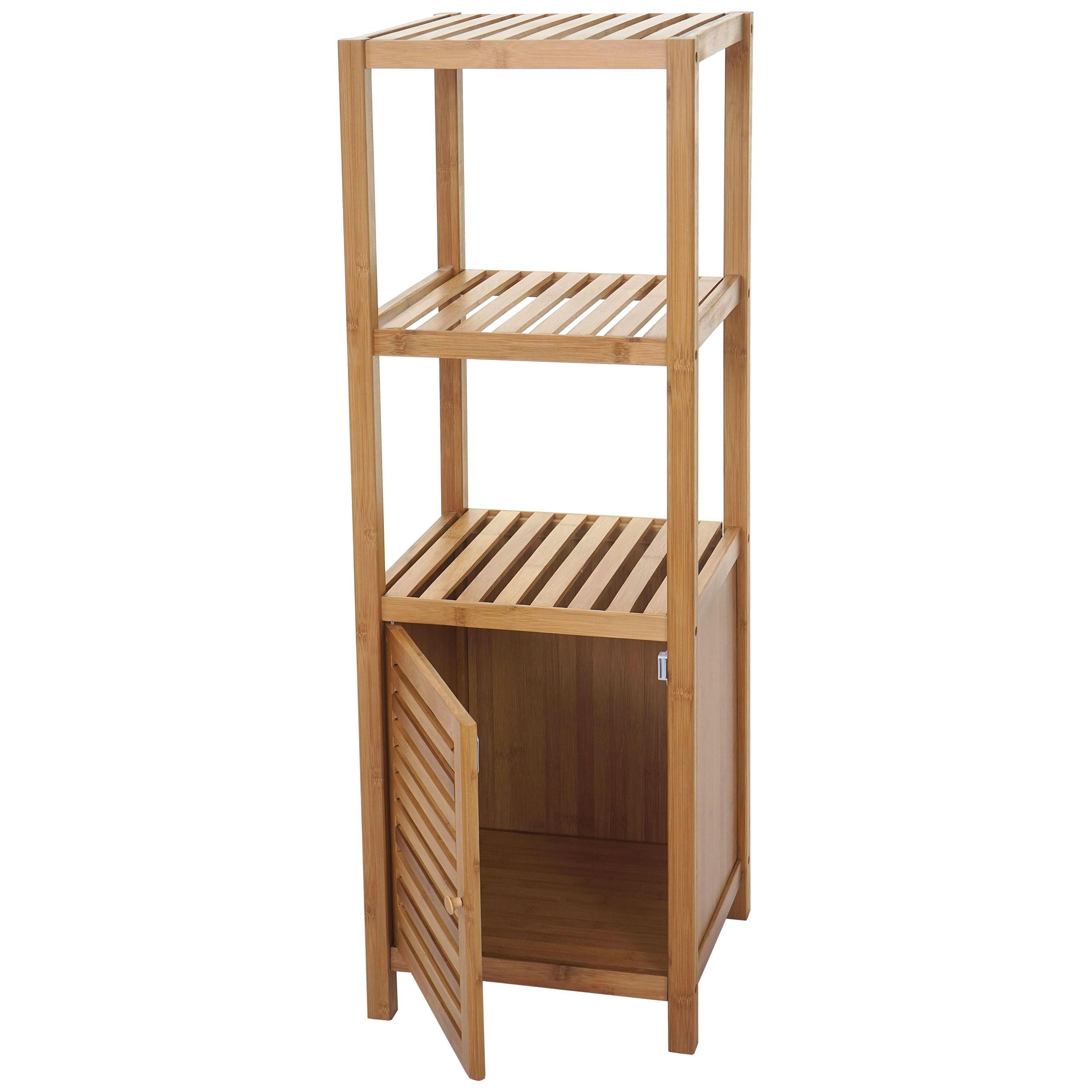 BADREGAL Braun - Braun, Holz (36/110/34cm) - MCW