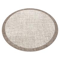 TEPPICH Floorlux 160 cm - Beige, Textil (160/160cm) - rugsX