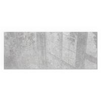 GLASPLATTE für Kamin 125x50 cm - Grau, Glas (125/50/0.4cm) - TULUP