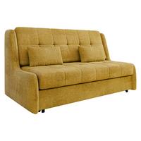 SCHLAFSOFA Viva Elite IV - Gelb/Schwarz, Holz/Metall (166/85/98cm) - MIRJAN24