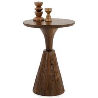 BEISTELLTISCH BHIMA braun - Braun, Holz (40/40/56cm) - IDIMEX