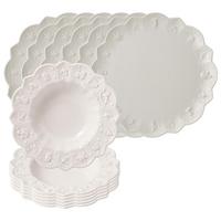 TAFELSERVICE Toy's Delight Royal Classic weiß 12-tlg. - Weiß, Keramik (29.5/2/29.5cm) - Villeroy & Boch