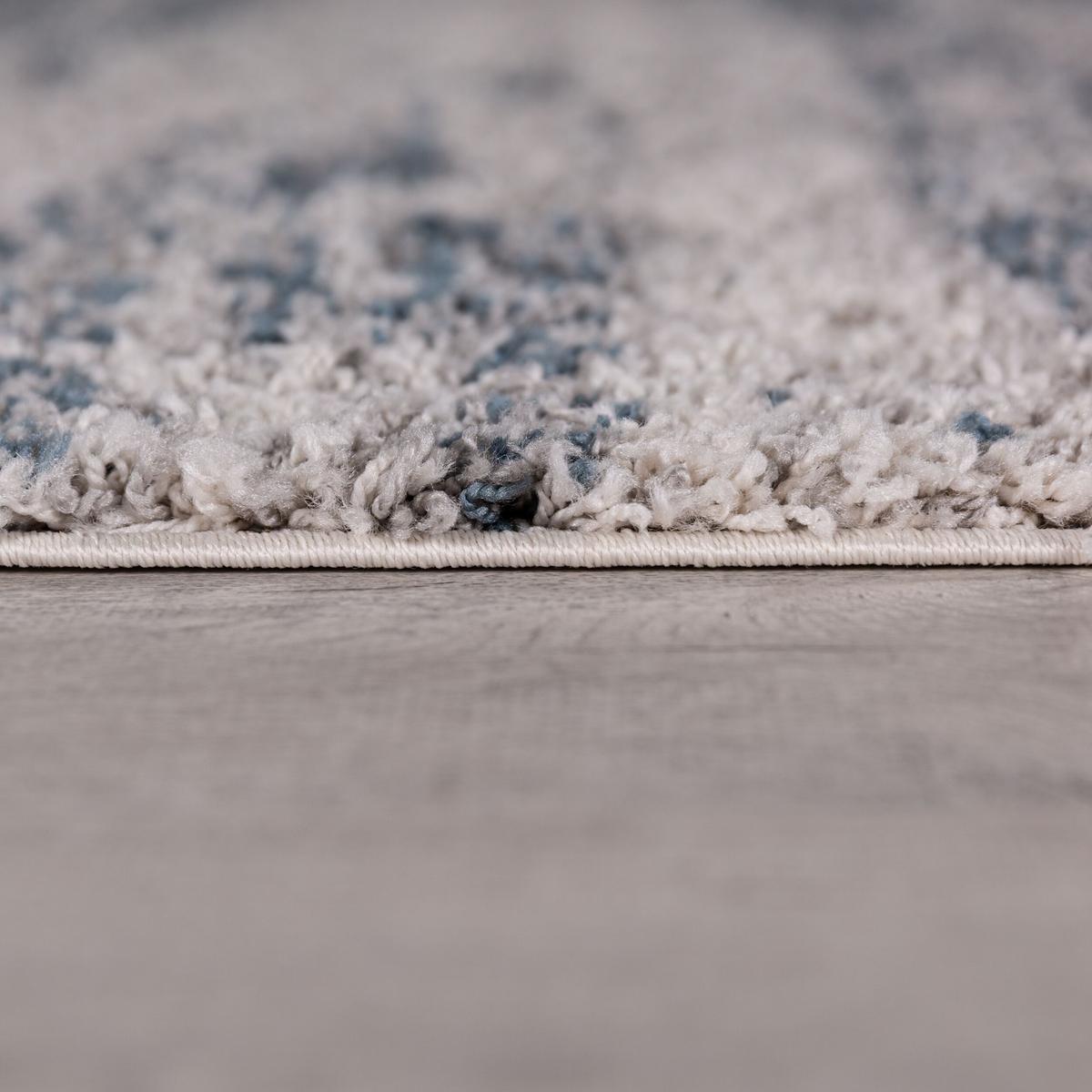 TEPPICH MERSEY, abstrakt, Blau, 200 x 290 cm - Blau, Textil (200/290cm) - KADIMA DESIGN