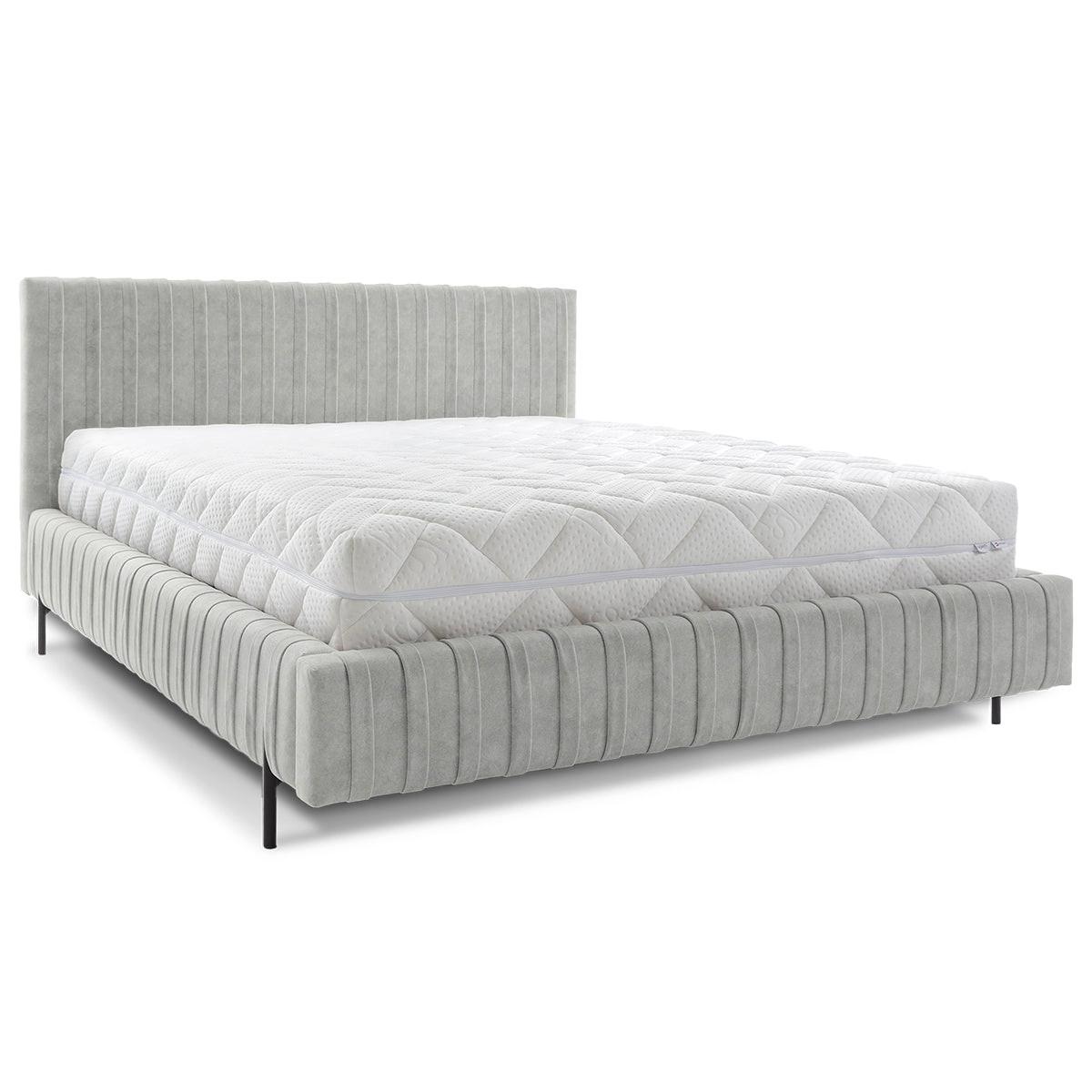 BOXBETT 180/200 Ori Grau - Grau, Holz (180/200cm) - Petits-meubles