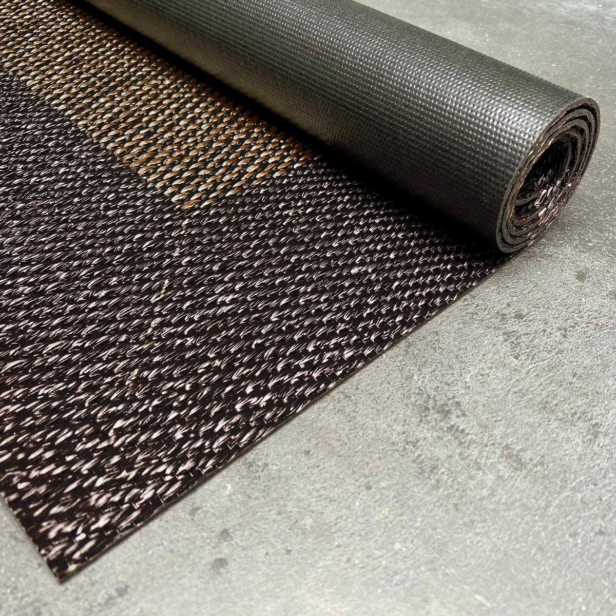TEPPICH Premium en Vinyle Schwarz Bronze 120x180 cm - Schwarz, Kunststoff (120/180cm) - STORESDECO