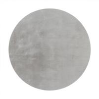 HOCHFLORTEPPICHE Grau Ø 200 cm - Grau, Kunststoff (200/200cm) - TT Home