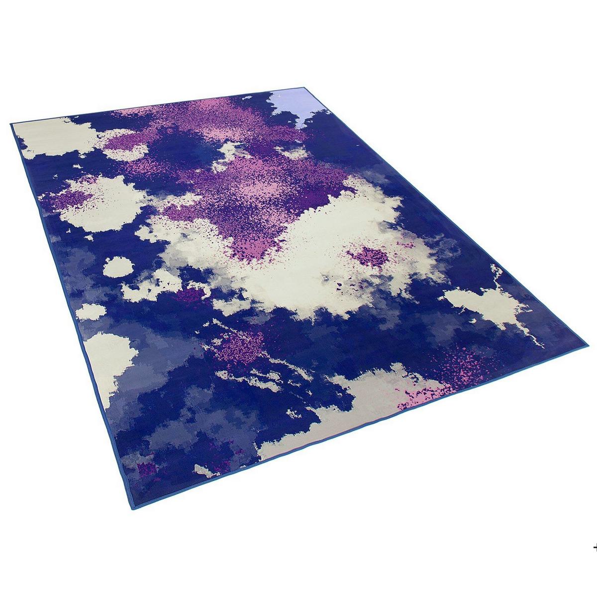 KURZFLOR-TEPPICH Kadirli 230/160 cm - Multicolor, Kunststoff (160/230cm) - Beliani