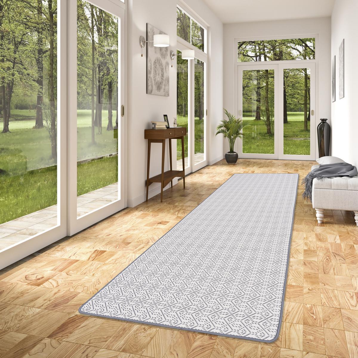 IN- UND OUTDOOR TEPPICH LÄUFER BEIDSEITIG CAPE COD - Anthrazit, Textil (80/160cm) - Snapstyle