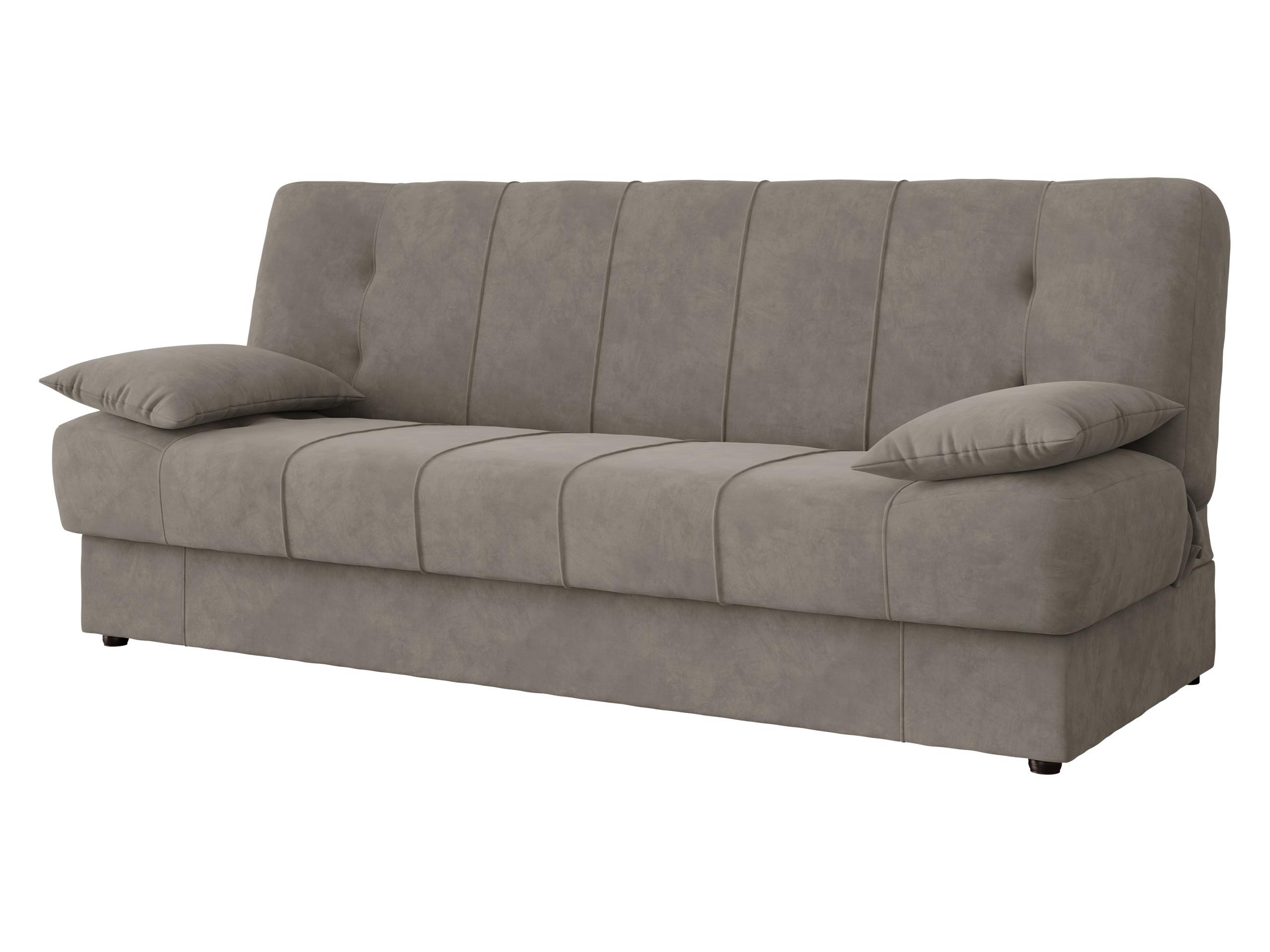 SCHLAFSOFA Sonia - Hellbraun/Schwarz, Holz/Kunststoff (194/88/90cm) - MIRJAN24