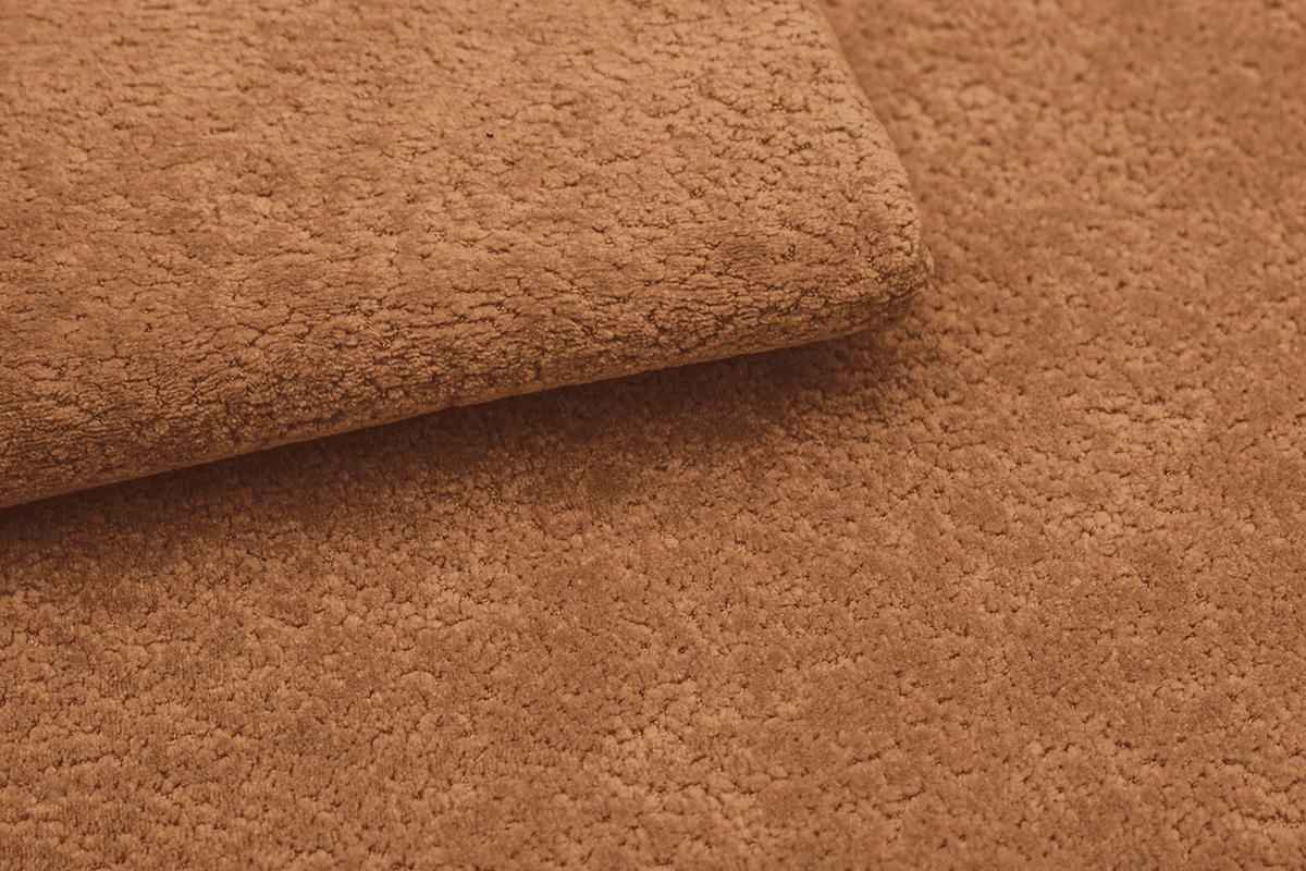 ECKSOFA LUMERO 4-Sitzer LINKS, orange - Schwarz/Orange, Holz/Textil (275/166cm) - Courtois Laville