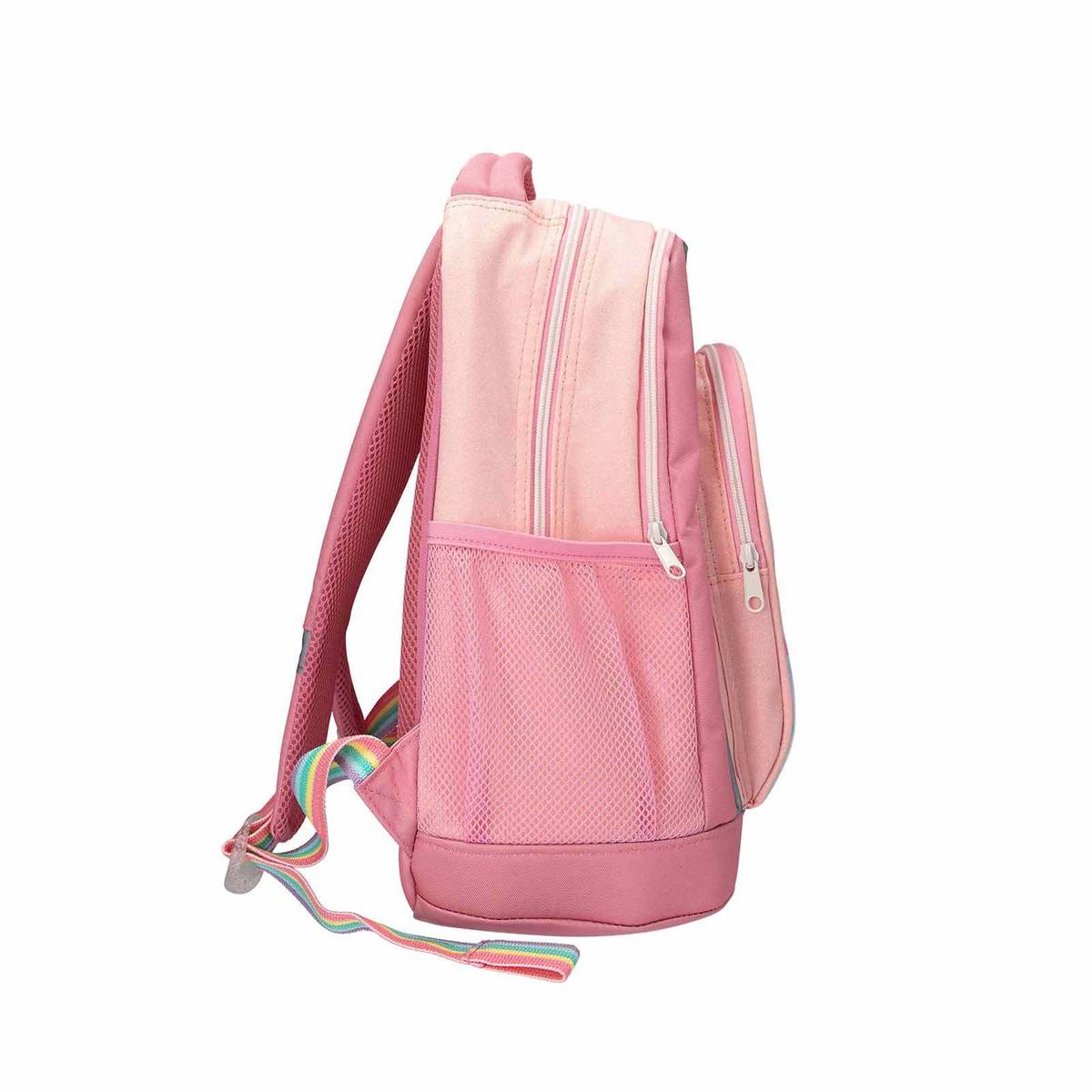 SCHULRUCKSACK SUGAR POP Ylvi rosa 19 x 30 x 40 cm - Rosa, Textil (30/19cm) - Depesche Germany