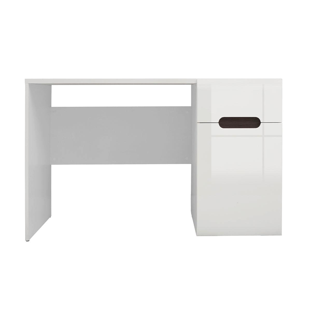 SCHREIBTISCH Darrel Weiß - Weiß, Holzwerkstoff (120/66/75cm) - Petits-meubles
