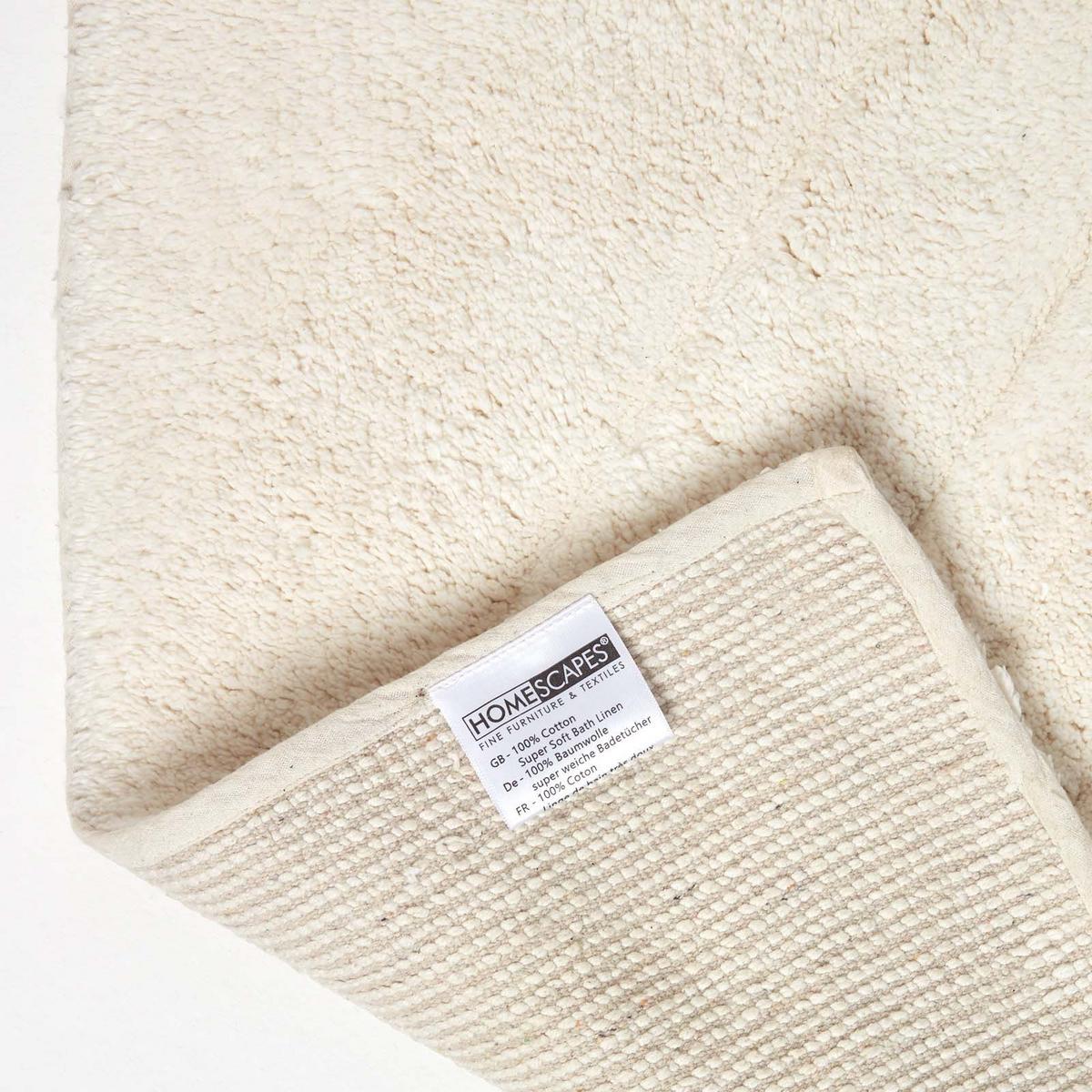 HOCHFLOR-TEPPICH Union Jack 90/150 cm - Creme, Textil (90/150cm) - Homescapes