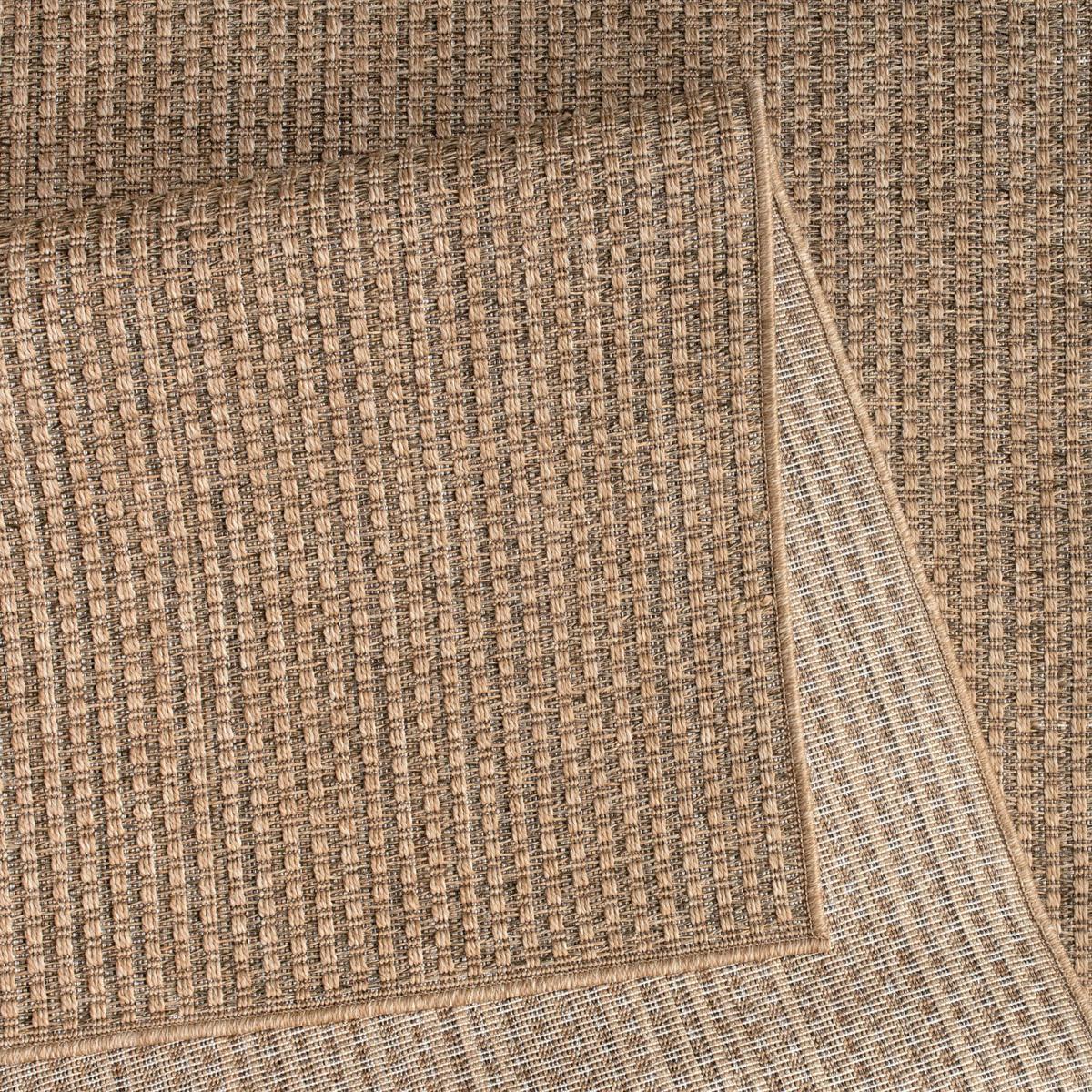 FLACHWEBTEPPICH, einfarbig, aus Polypropylen, Beige, 240 x 340 cm - Beige, Textil (340/240cm) - KADIMA DESIGN