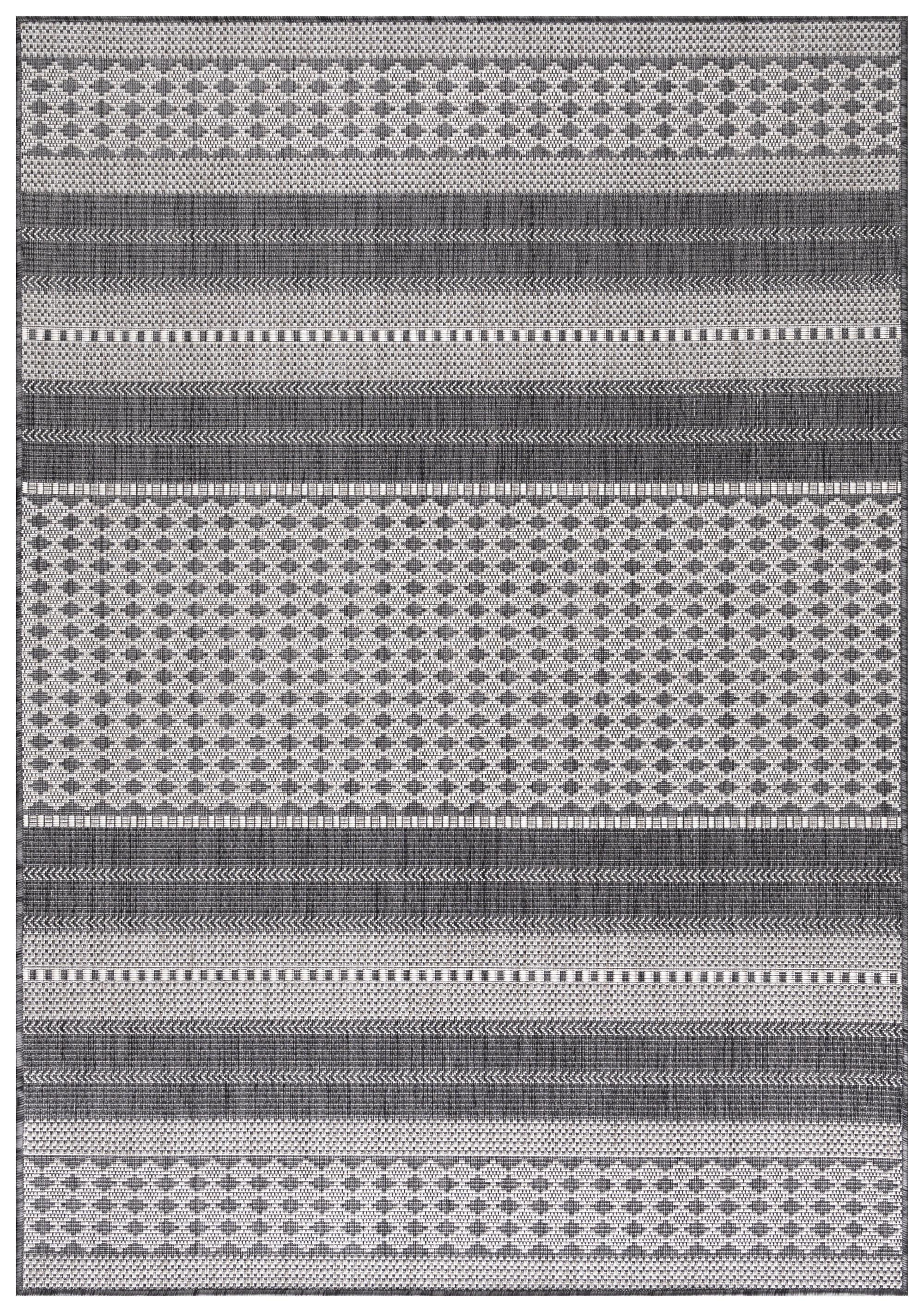 TEPPICH Outdoor SARNTAL in Beige, im Vintage-Stil, aus Polypropylen, 120 x 170 cm - Beige, Textil (120/170cm) - KADIMA DESIGN