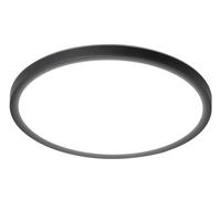 LED-DECKENLEUCHTE Mak 18/18/2.6 cm - Schwarz, Kunststoff (18/18/2.6cm) - Nettlife