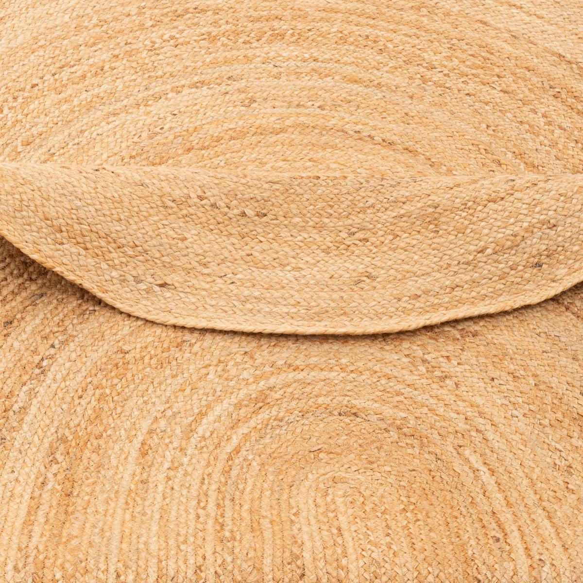 NATURFASER TEPPICH JUTE SALSA NATUR UNI - Beige, Textil (80/150cm) - Pergamon