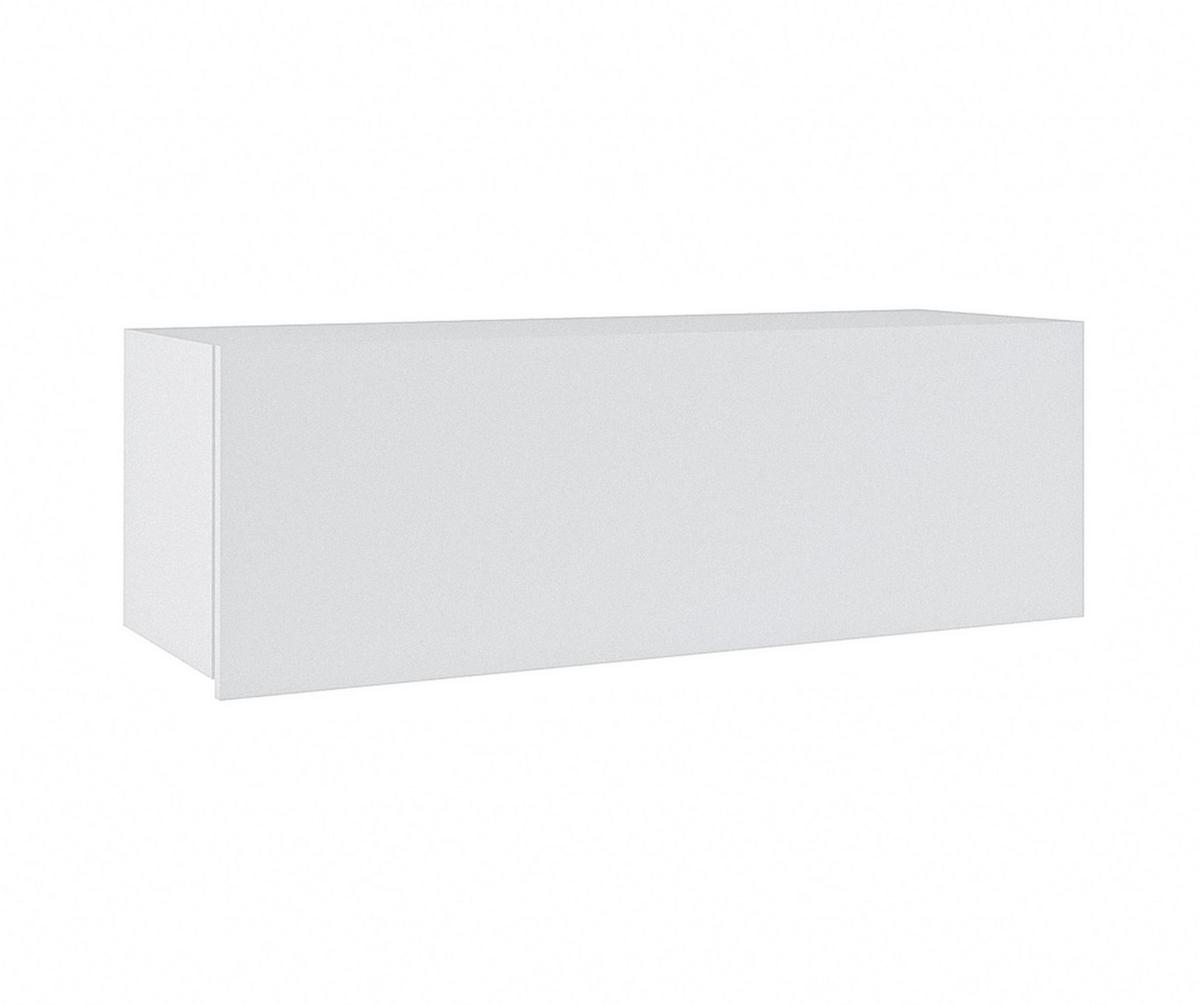 WOHNWAND Kossana 1 Modern Weiß 300/154/43 cm Stilvoll - Weiß, Holzwerkstoff/Kunststoff (300/154/43cm) - AX Living