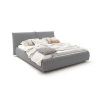 POLSTERBETT HENRY Grau Cord - Grau, Textil (140/200cm) - KAWOLA