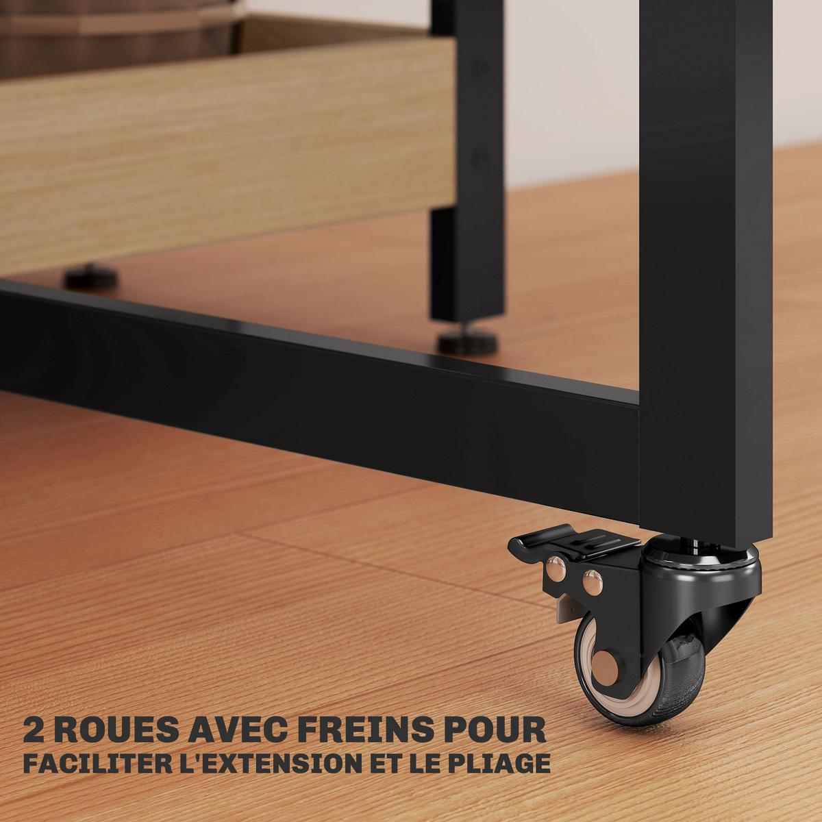 ESSTISCH Bryvin 133.4/80/75 cm - Braun, Holz (133.4/80/75cm) - ZMH