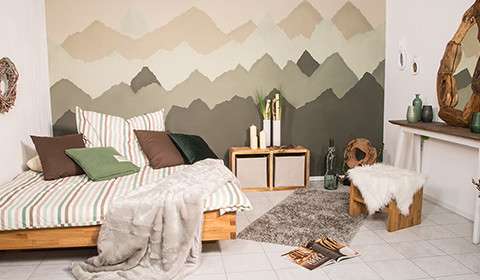 wandgestaltung kinderzimmer regenbogen, so streicht man im kinderzimmer einen farbenfrohen regenbogen mömax, Innenarchitektur