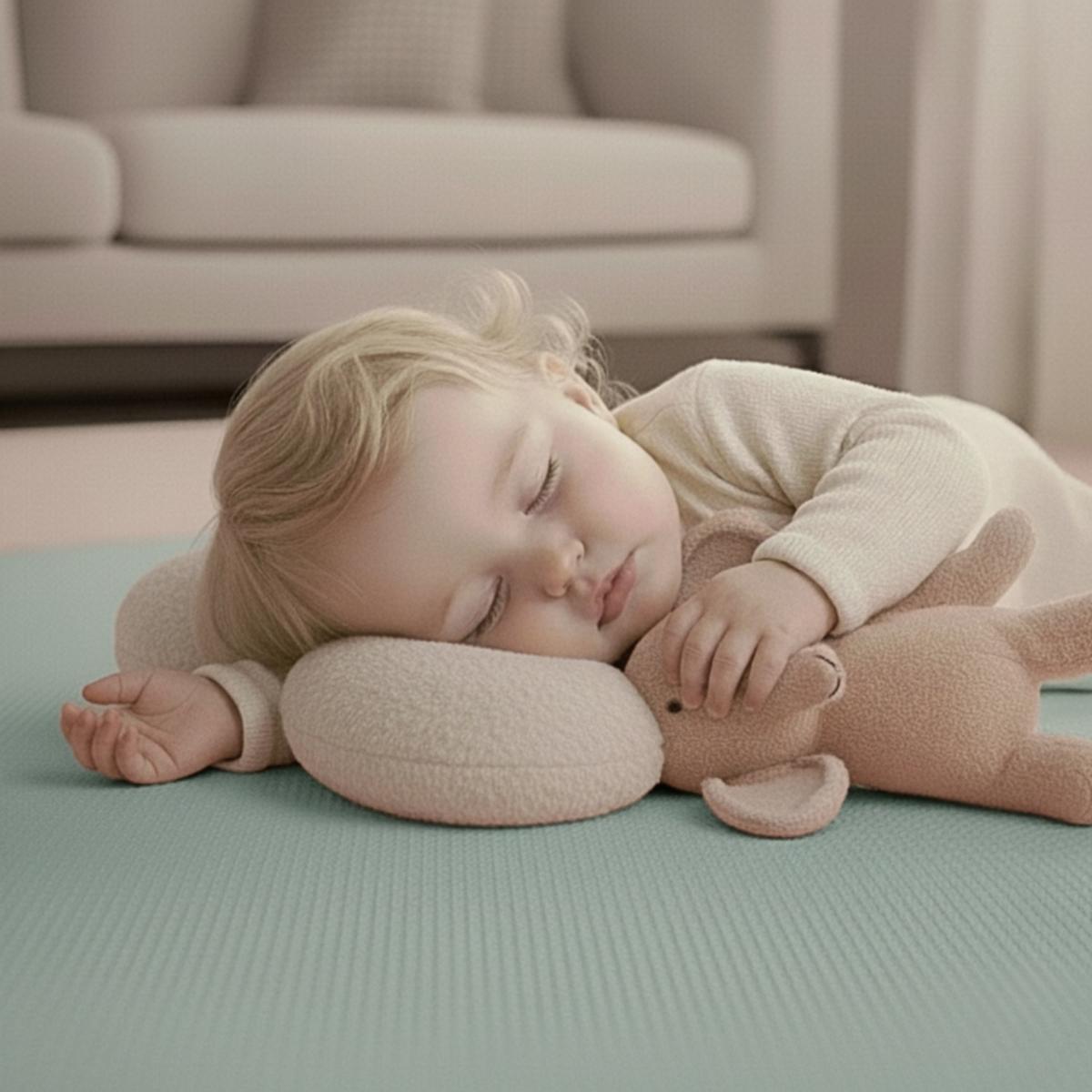 SPIELMATTE ab Null - 90 cm Baby Puzzlematte Mint - Mintgrün, Kunststoff (30/30cm) - Littletom