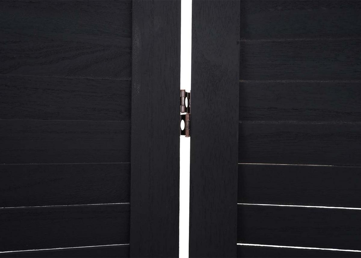 PARAVENT Anthrazit - Anthrazit, Holz (120/170/2cm) - MCW