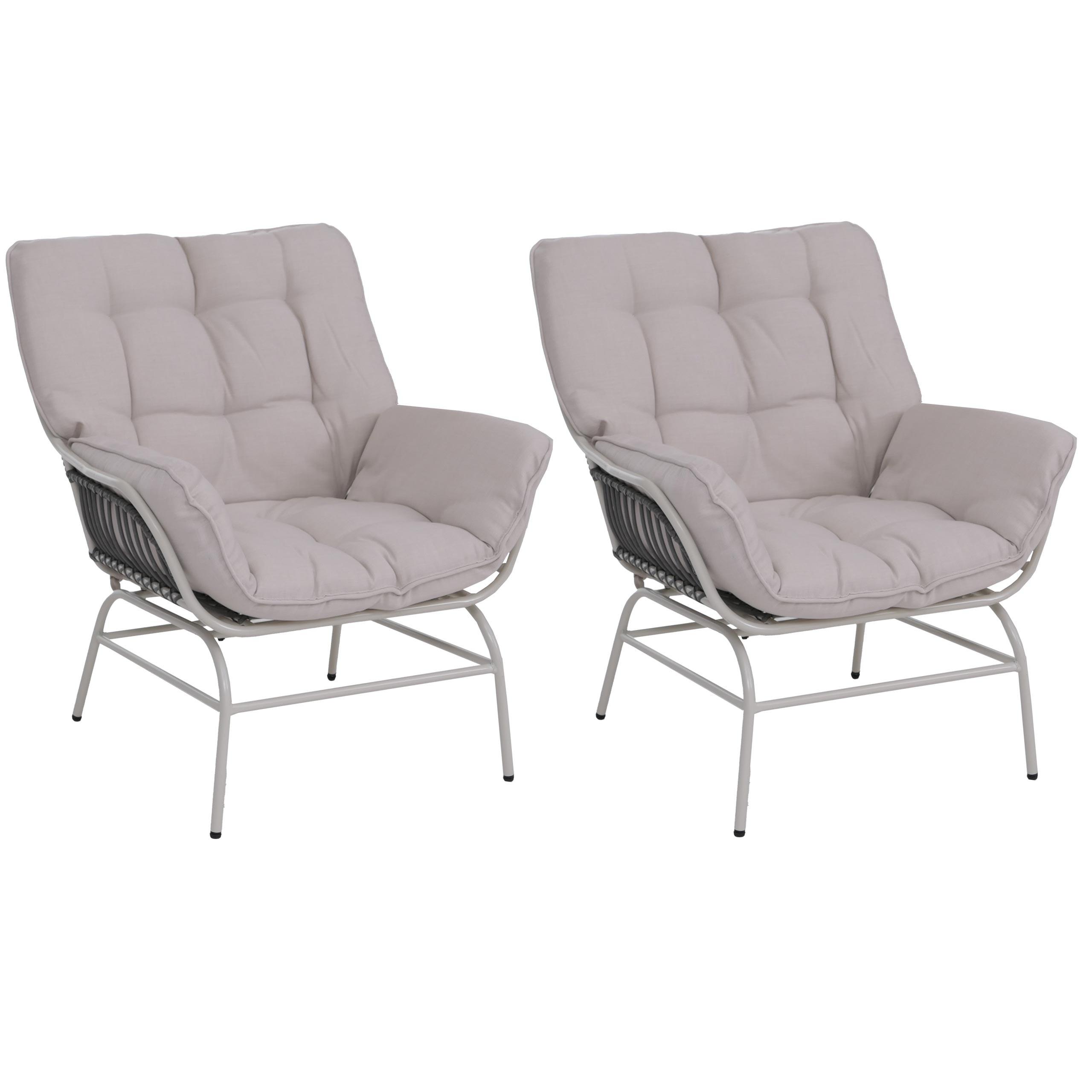 RELAXSESSEL Hellgrau, Beige - Beige/Hellgrau, Holzwerkstoff (77/90/80cm) - MCW