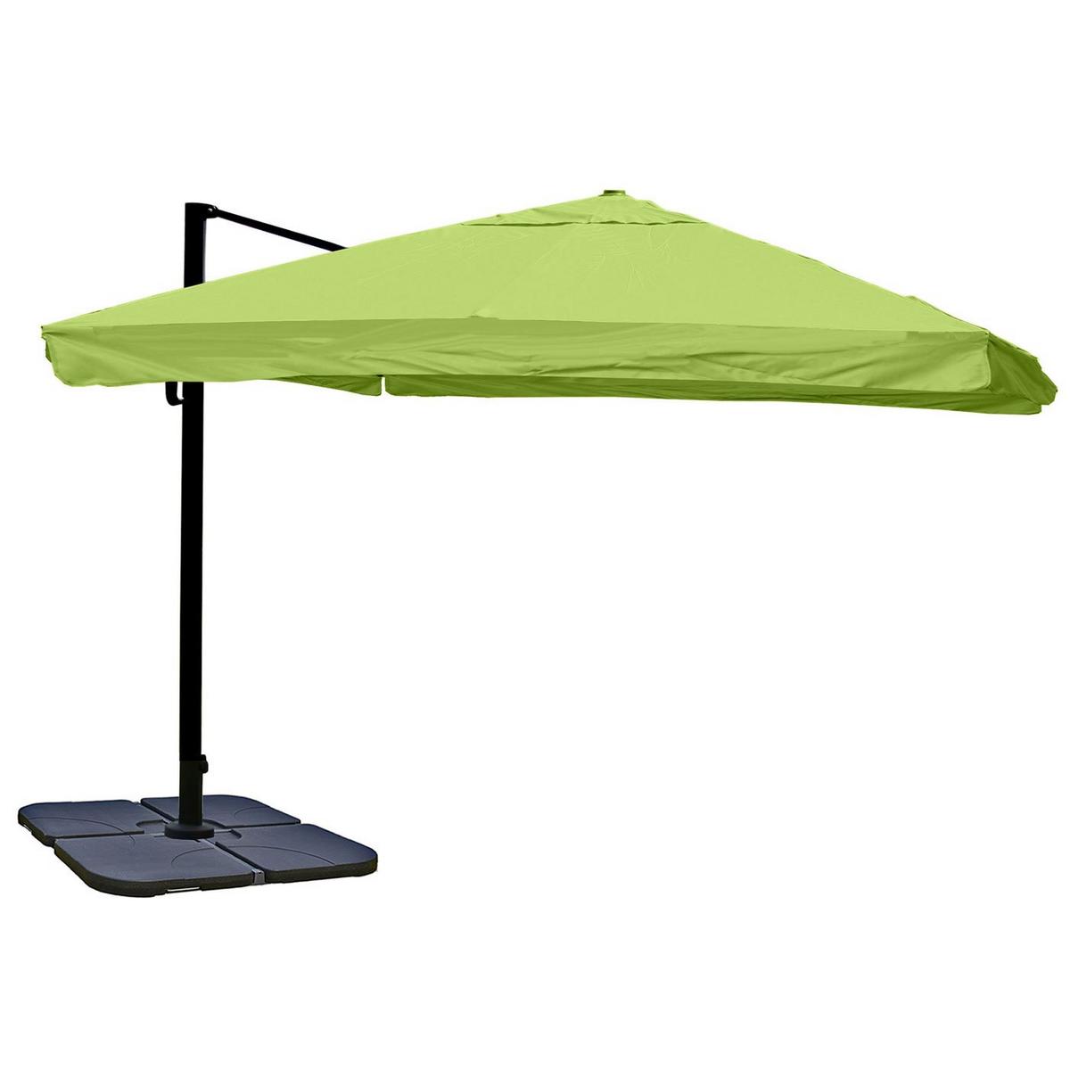 AMPELSCHIRM I Grün 300/300 cm - Grün, Textil (360/300cm) - MCW