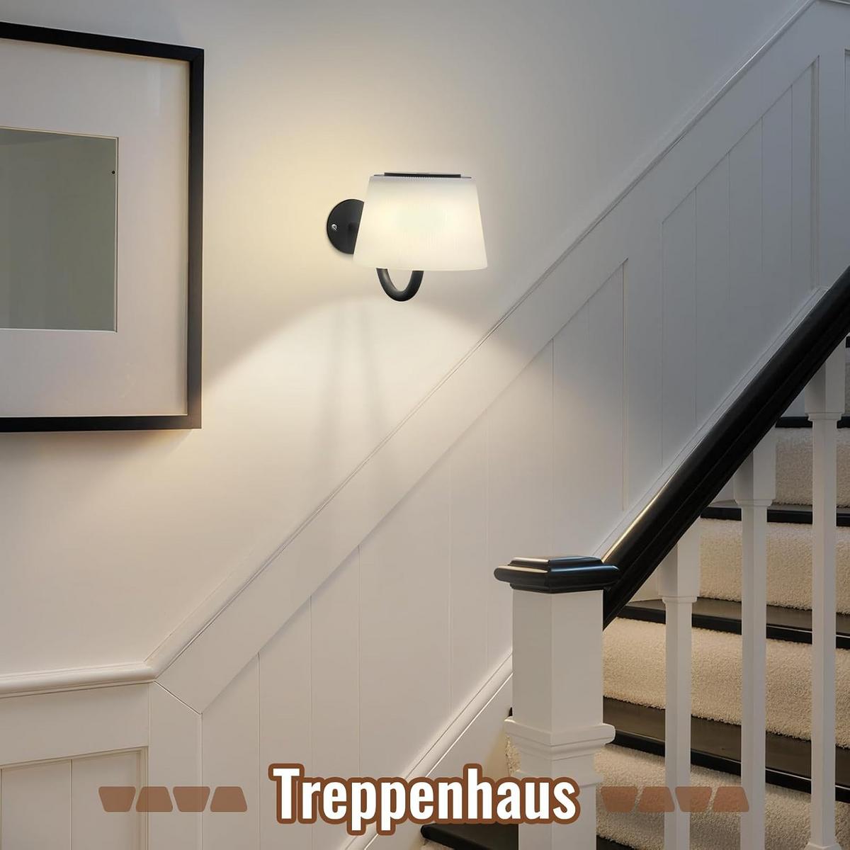 LED-WANDLEUCHTE Luminating 18/13/13 cm - Schwarz, Metall (13/13/18cm) - ZMH
