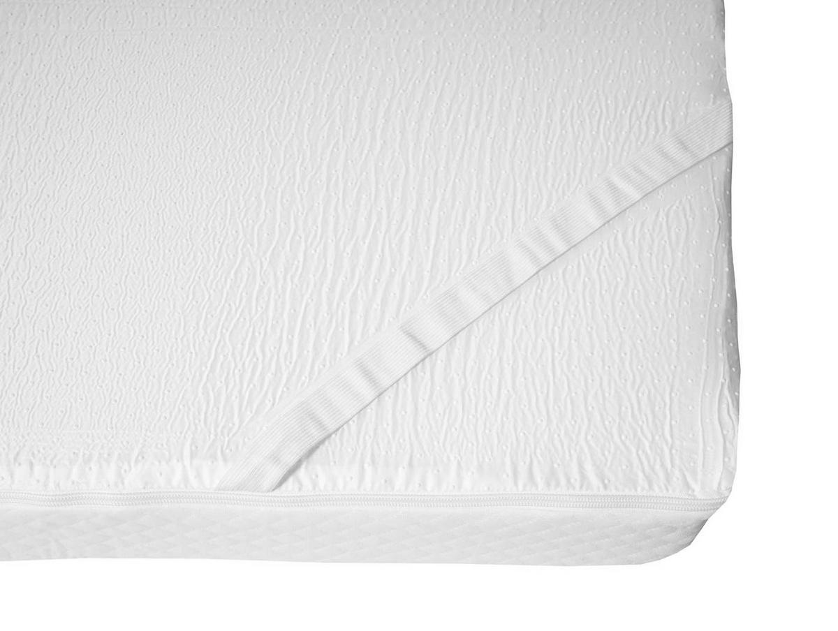 MEMORYFOAM-MATRATZENTOPPER 10CM Weiß - Weiß, Textil (200/90/10cm) - MCW