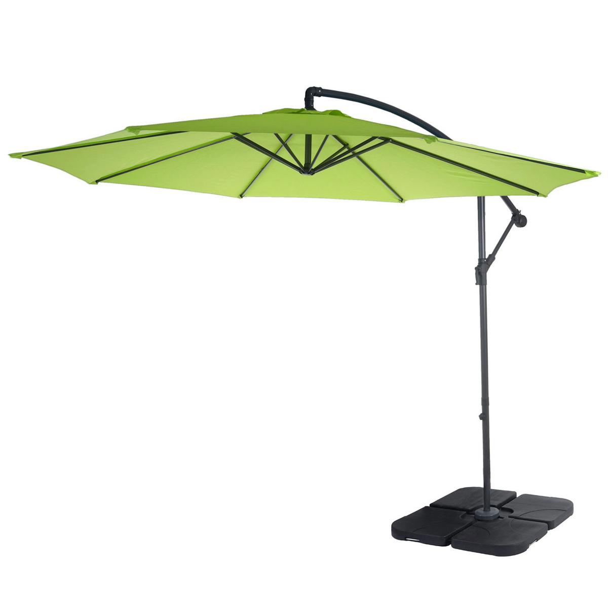 AMPELSCHIRM Grün - Grün, Textil (360/295cm) - MCW