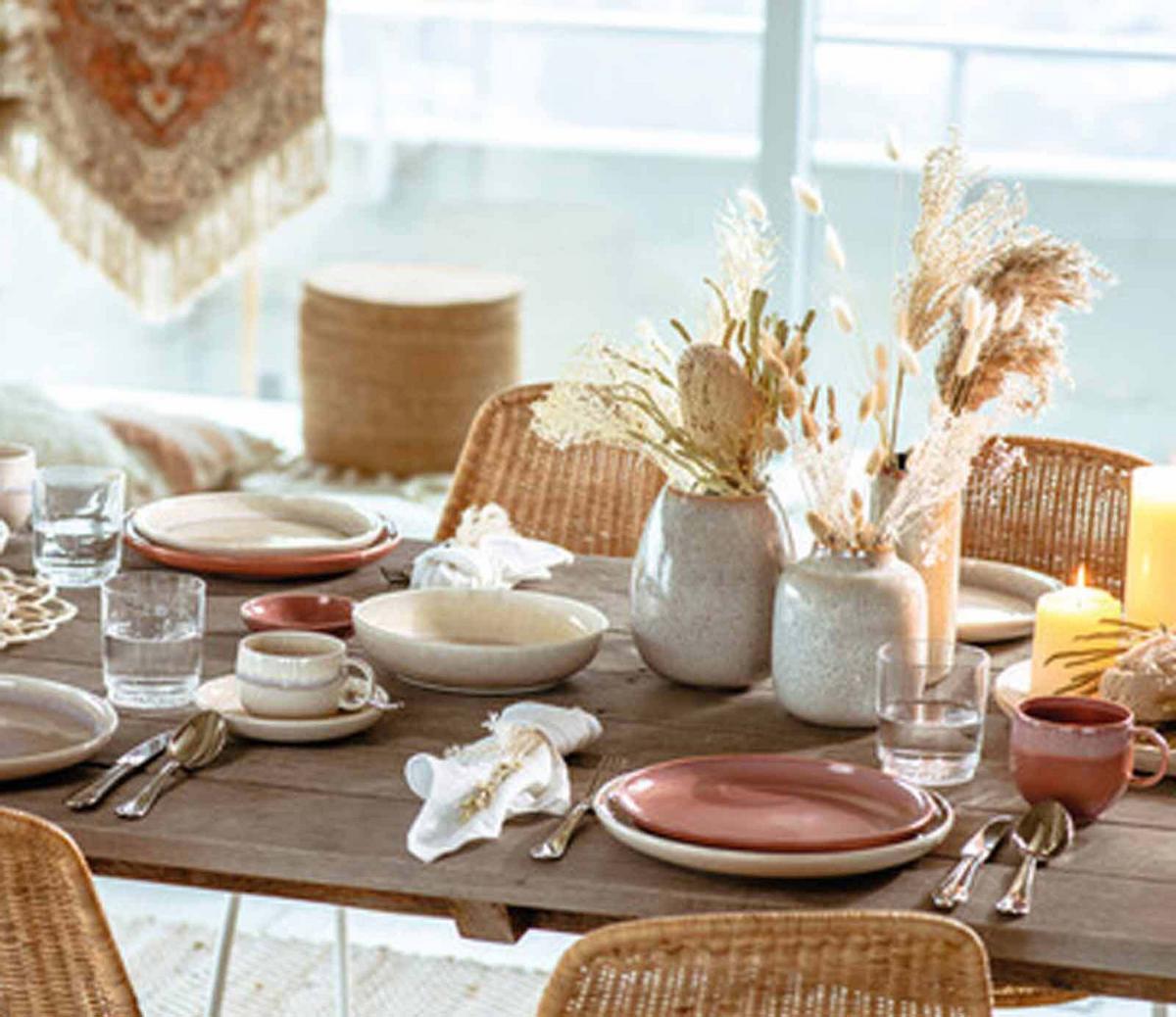 VASEN Lave Home beige 15,5 cm + 20 cm 2er Set - Beige, Keramik (2cm) - like.Villeroy & Boch