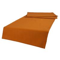 TISCHLÄUFER Wunschton sanddorn-orange 40/130 cm - Orange, Textil (40/130cm) - beties Heimtextil