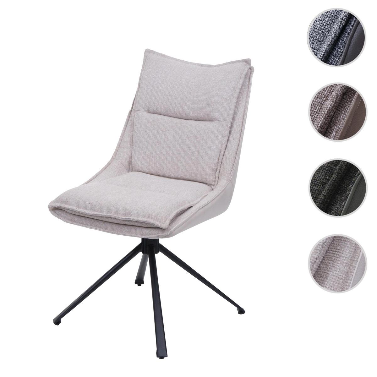 ESSZIMMERSTUHL Cremeweiß - Beige/Weiß, Textil (52/92/52cm) - MCW