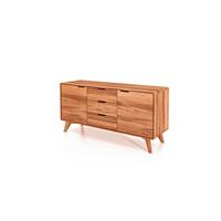KOMMODE GREG Kernbuche - Kernbuche, Holz (134/63/40cm) - byoak