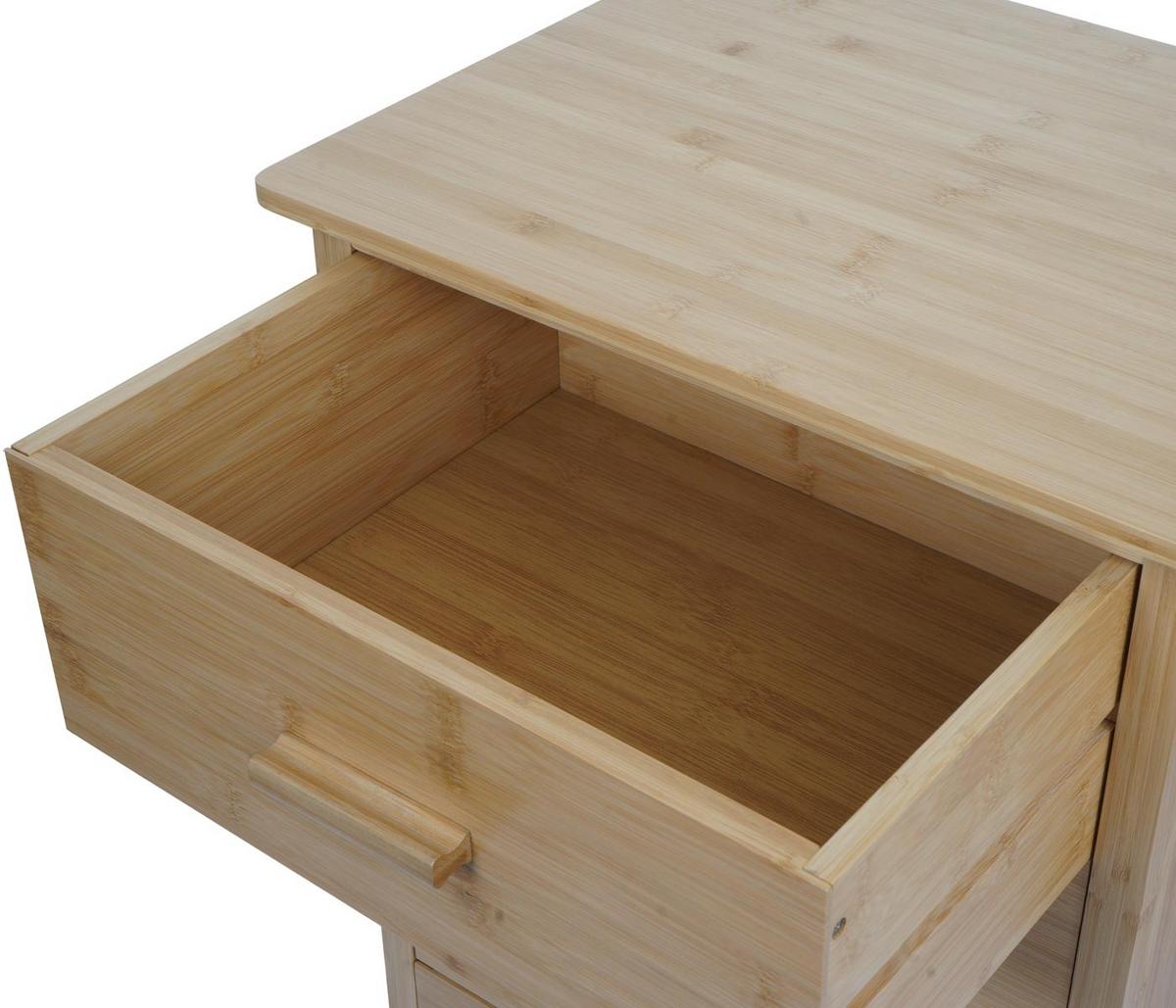 KOMMODE Braun - Braun, Holz (50/100/40cm) - MCW