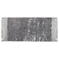 KURZFLOR-TEPPICH Hanli 150/80 cm - Grau, Naturmaterialien (80/150cm) - Beliani