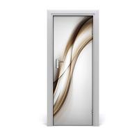 TÜRAUFKLEBER 75x205 cm Dekorativ für Türen - Cappuccino, Kunststoff (75/205/0.01cm) - TULUP