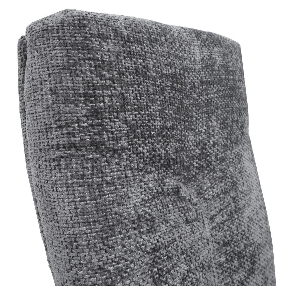ESSZIMMERSTUHL Grau 2er-Set - Dunkelgrau/Grau, Textil (46/105/60cm) - MCW