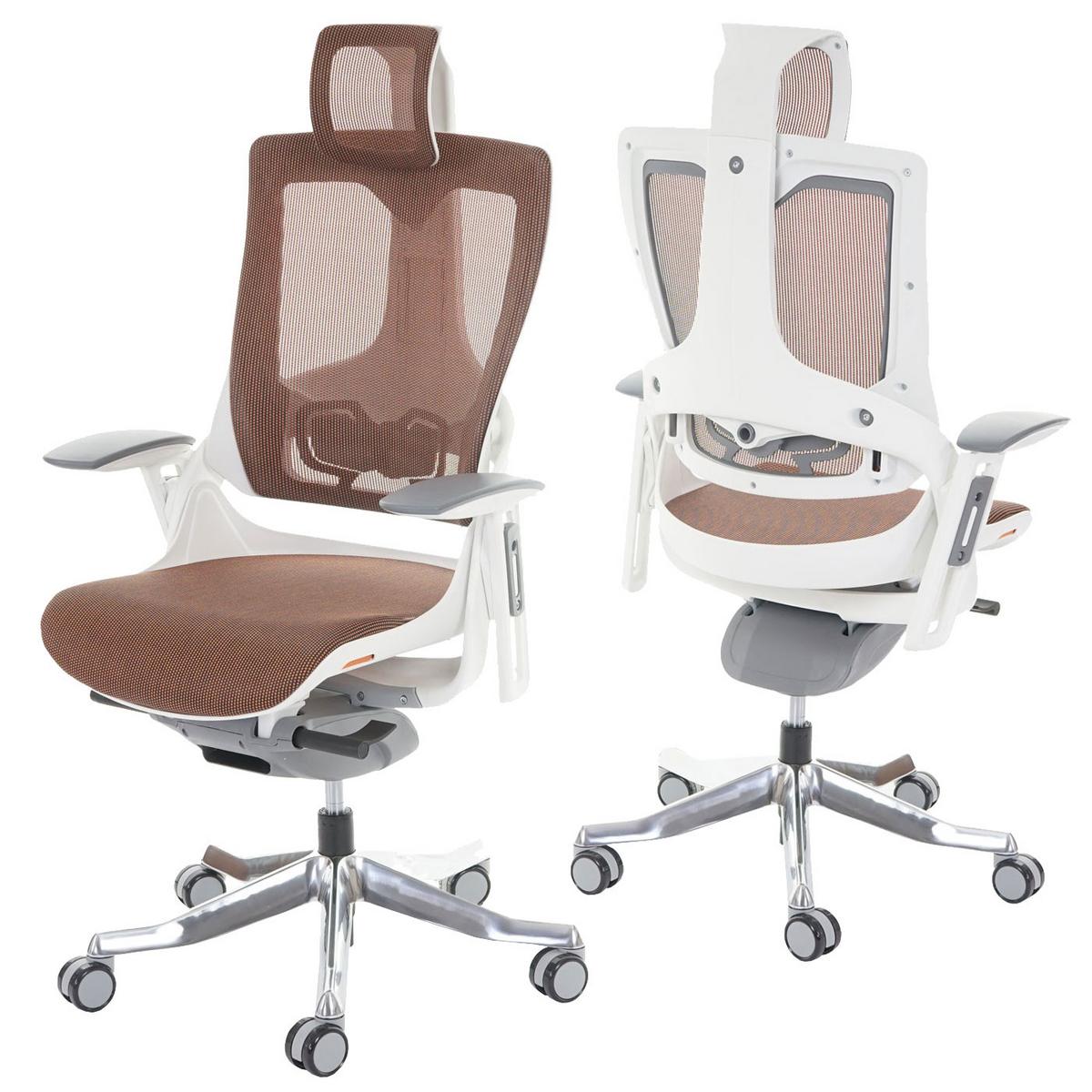 BÜROSTUHL MERRYFAIR Orange - Orange, Textil (75/138/68cm) - MCW