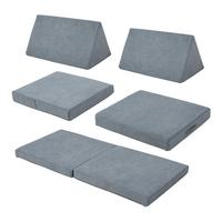 SPIELSOFA Norhulta - Grau, Textil (150/46/66cm) - [en.casa]