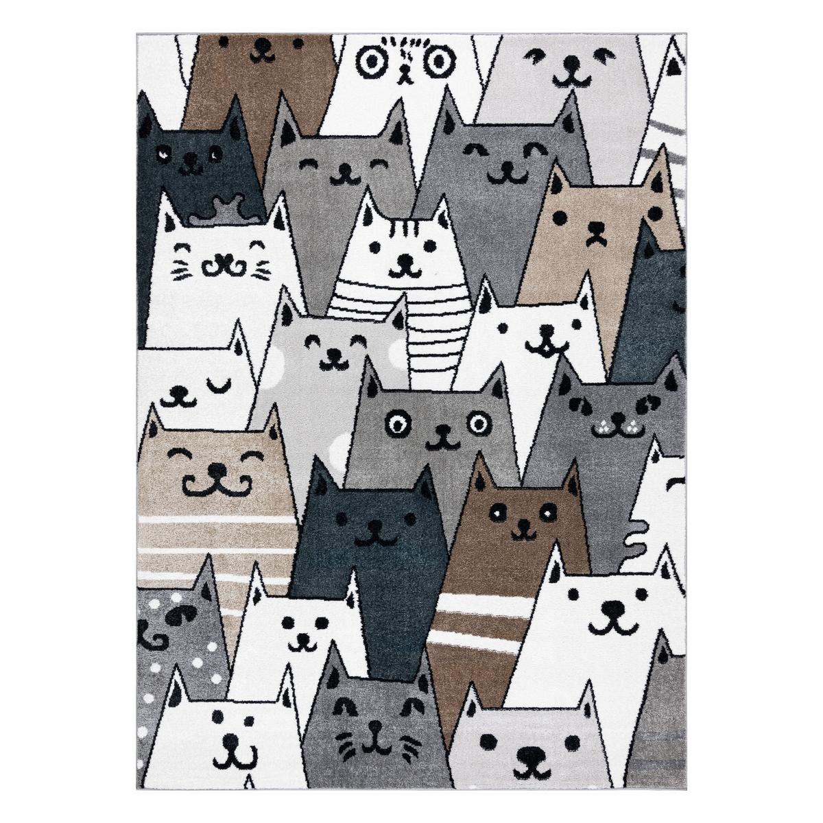 TEPPICH Fun 140/190 cm - Multicolor, Textil (140/190cm) - rugsX