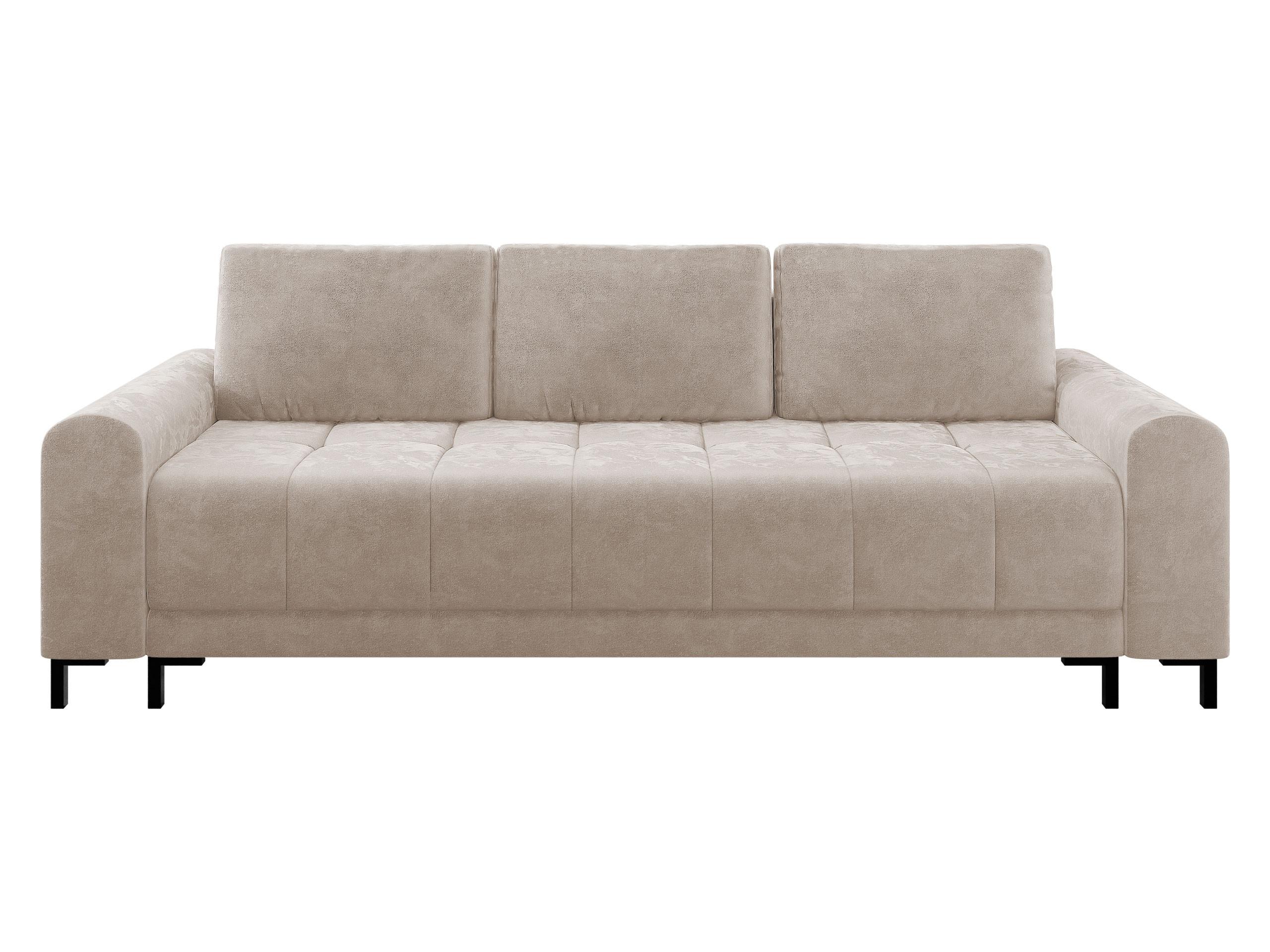 SCHLAFSOFA Aris - Schwarz/Naturfarben, Holz/Textil (238/92/95cm) - MIRJAN24