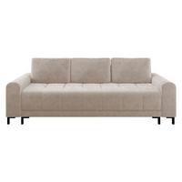 SCHLAFSOFA Aris - Schwarz/Naturfarben, Holz/Textil (238/92/95cm) - MIRJAN24