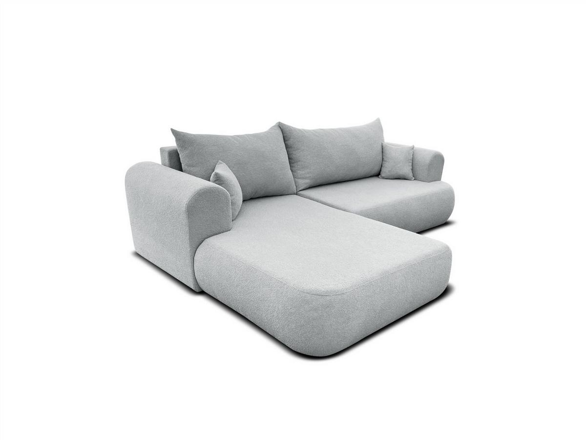 ECKSOFA Anike In Now Or Never - Schwarz, Holzwerkstoff/Textil (260/173cm) - Fun Möbel