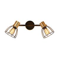 WANDLEUCHTE Lumira 33/13.5/18 cm - Schwarz, Metall (13.5/18/33cm) - ZMH